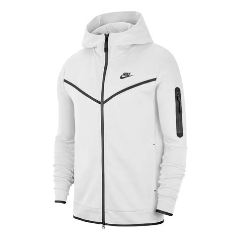 nike tech fleece jacke jungen weiß schwarz|nike tech fleece herren.